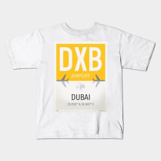 Dubai DXB Kids T-Shirt